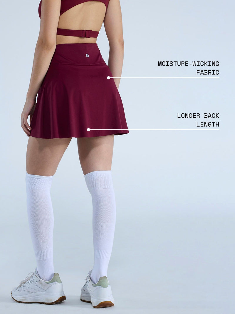 Cherry Hourglass Swirl Skorts