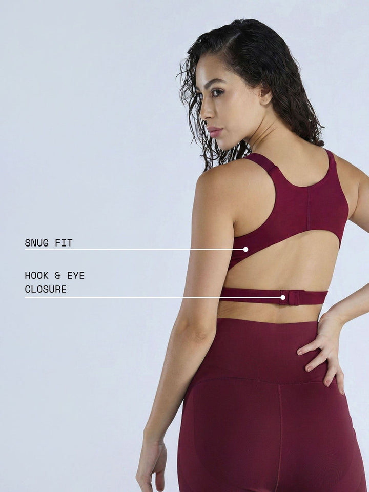 Cherry Studio Compression Sports Bra