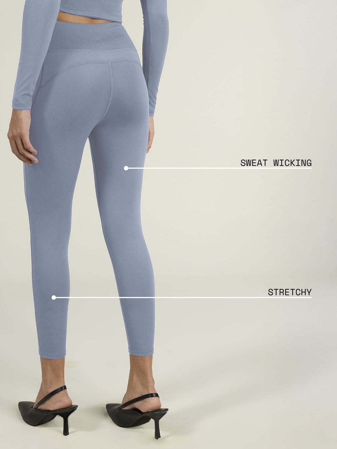 Storm Blue Sculpt Core Leggings
