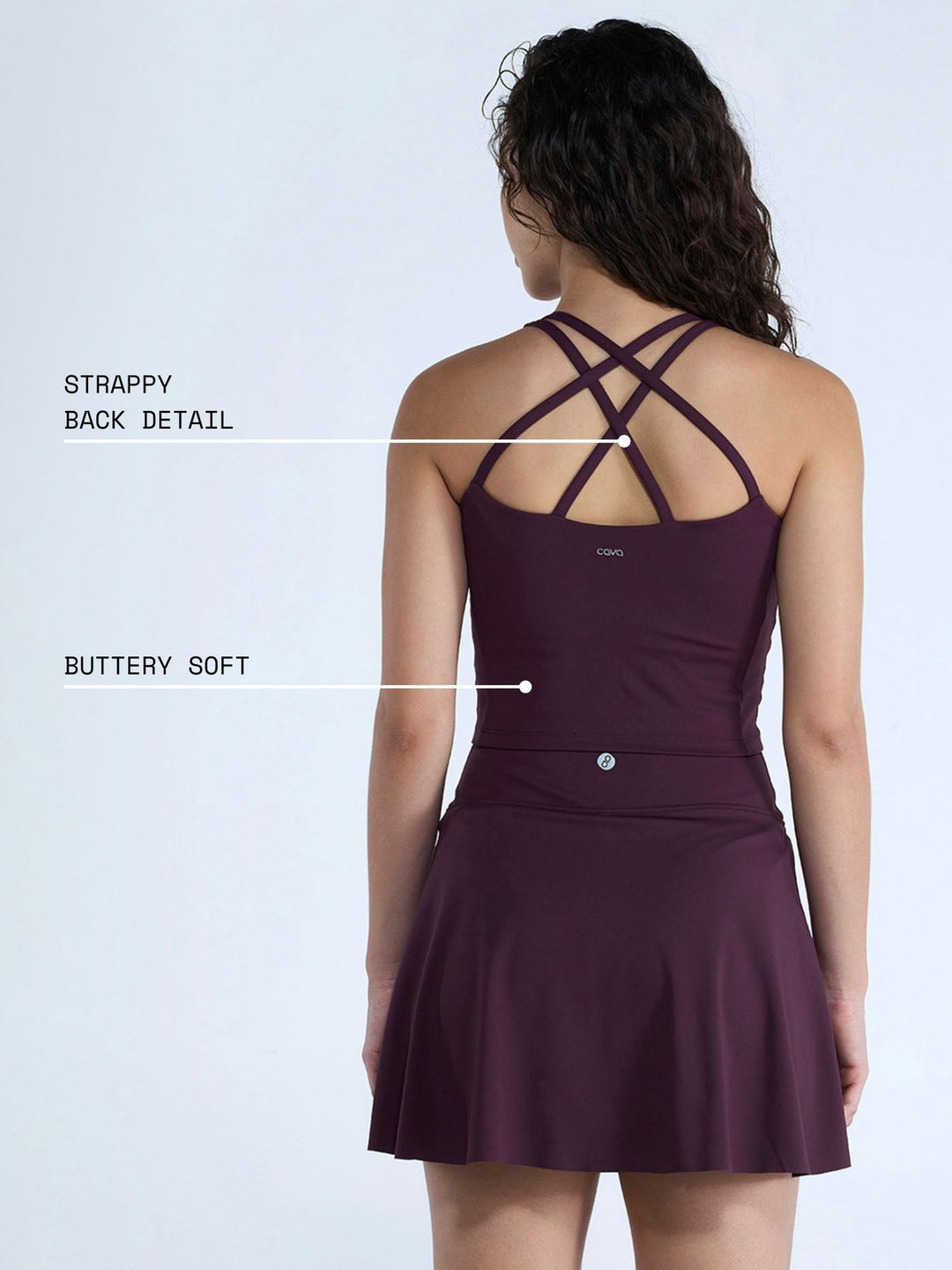 Wine Heartline Sports Bra