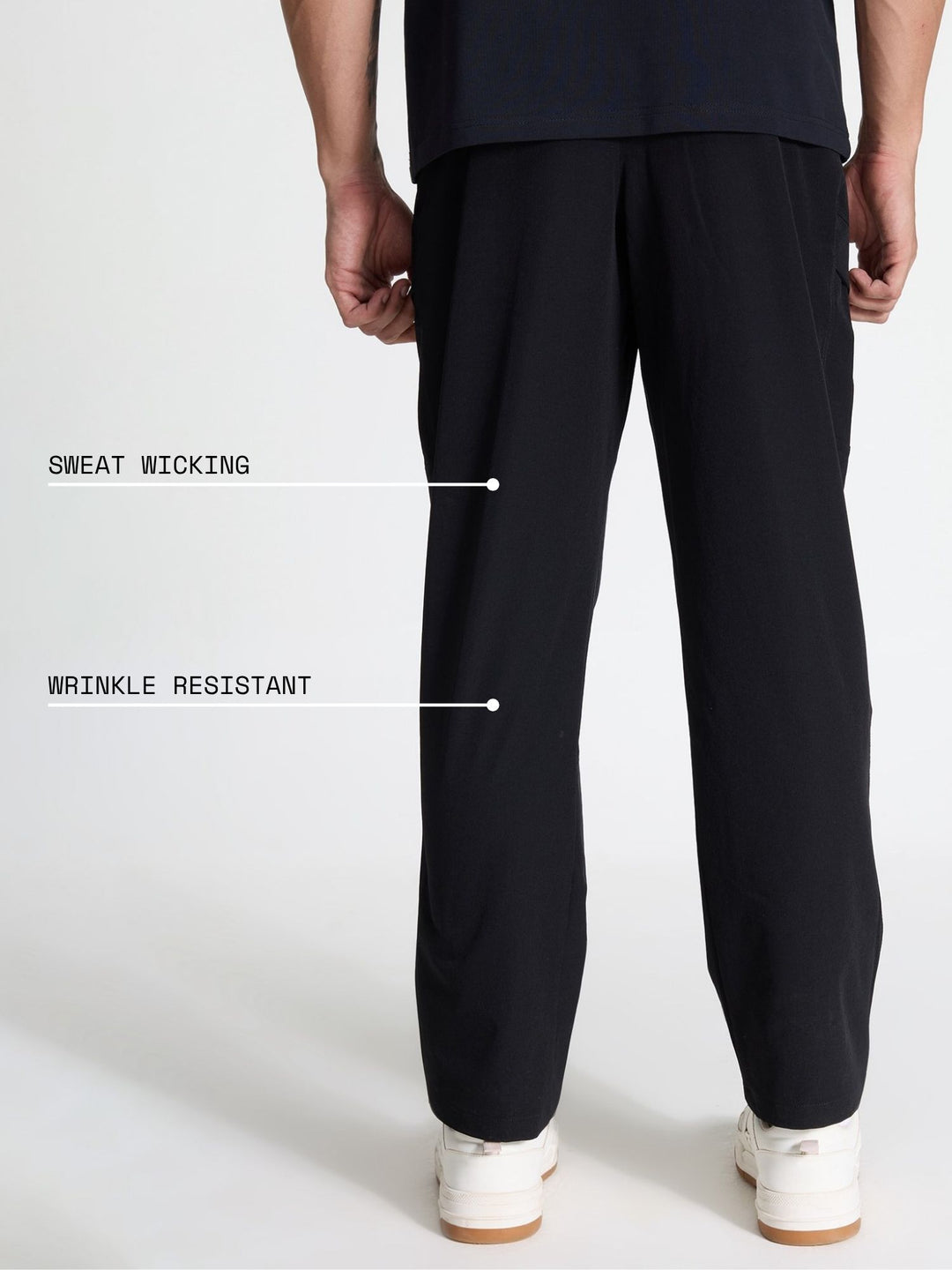 Black Stride Cargo Pants
