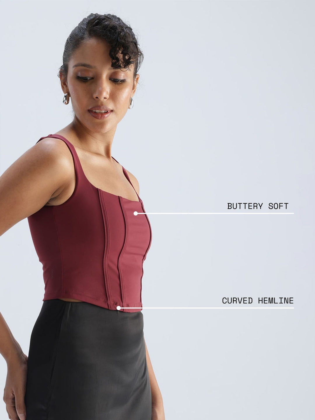 Cherry Club Corset Top