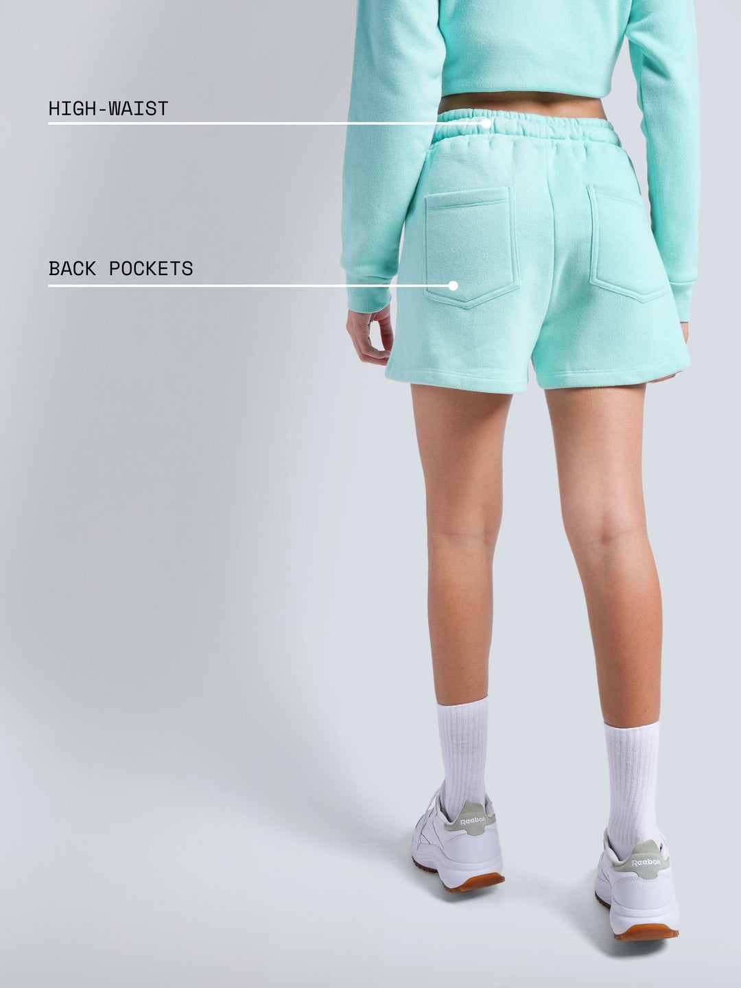 Mint Cloud Shorts