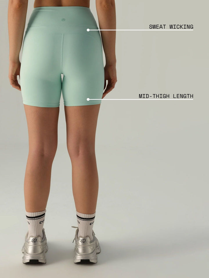 Mint Sculpt Booty Shorts