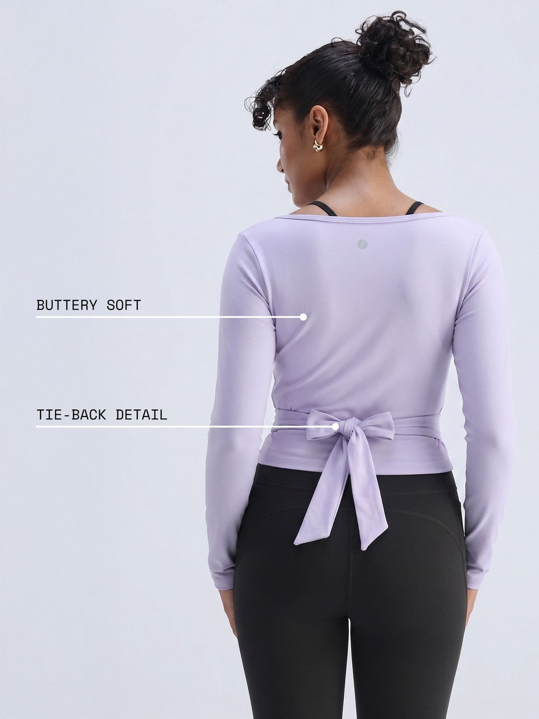 Lilac ADPT™ Wrap Top