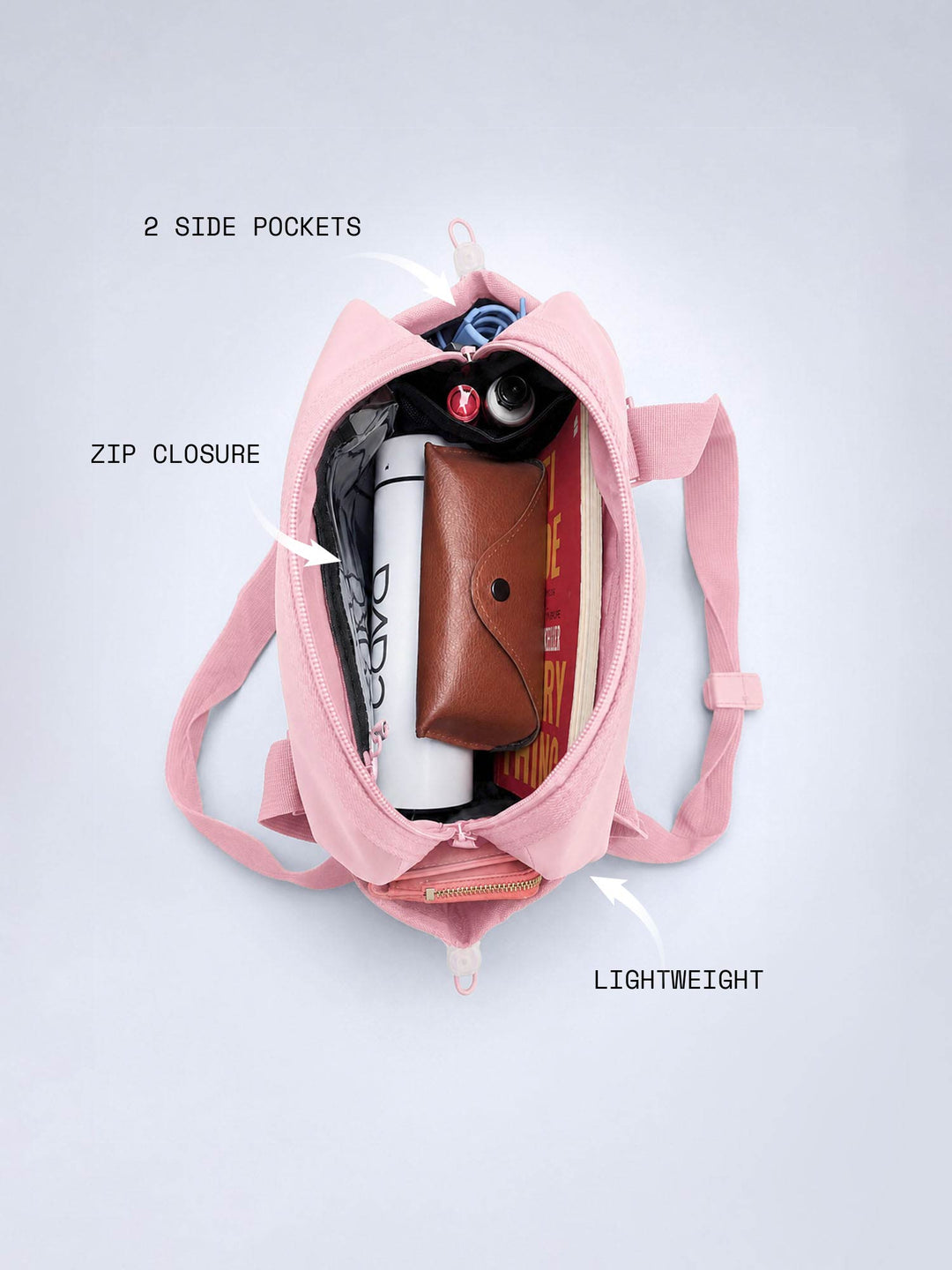 Pink Studio Gym Bag