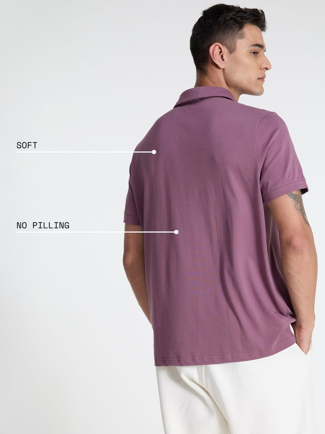 Thistle Supima Polo T-shirt - Regular Fit