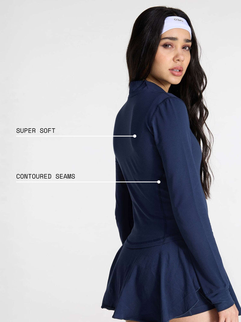 Navy Cotton Recovery Jacket