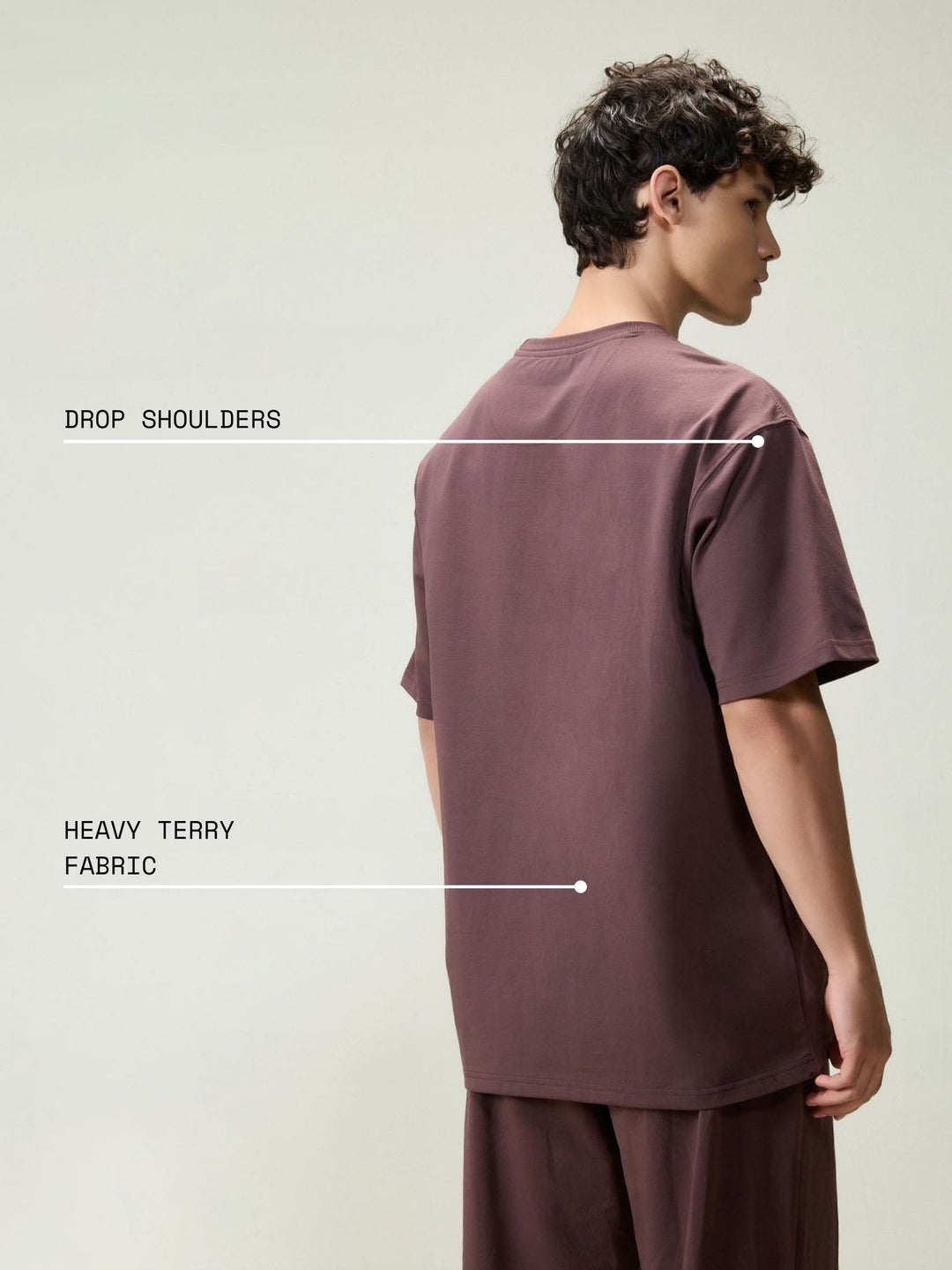 Brown Everywear Leisure Tee