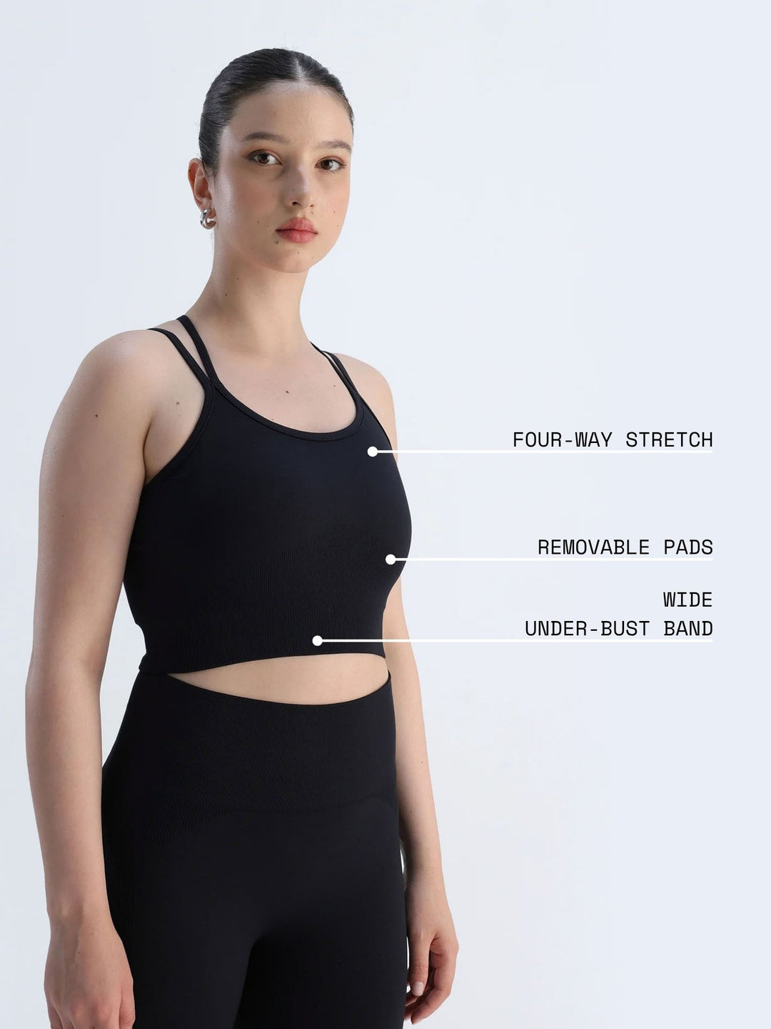 Black Super Stretch Brami