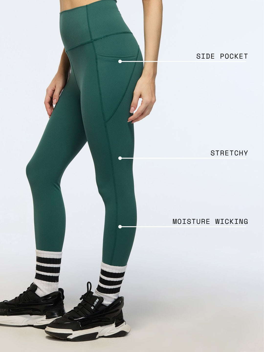 Green Aerial Leggings