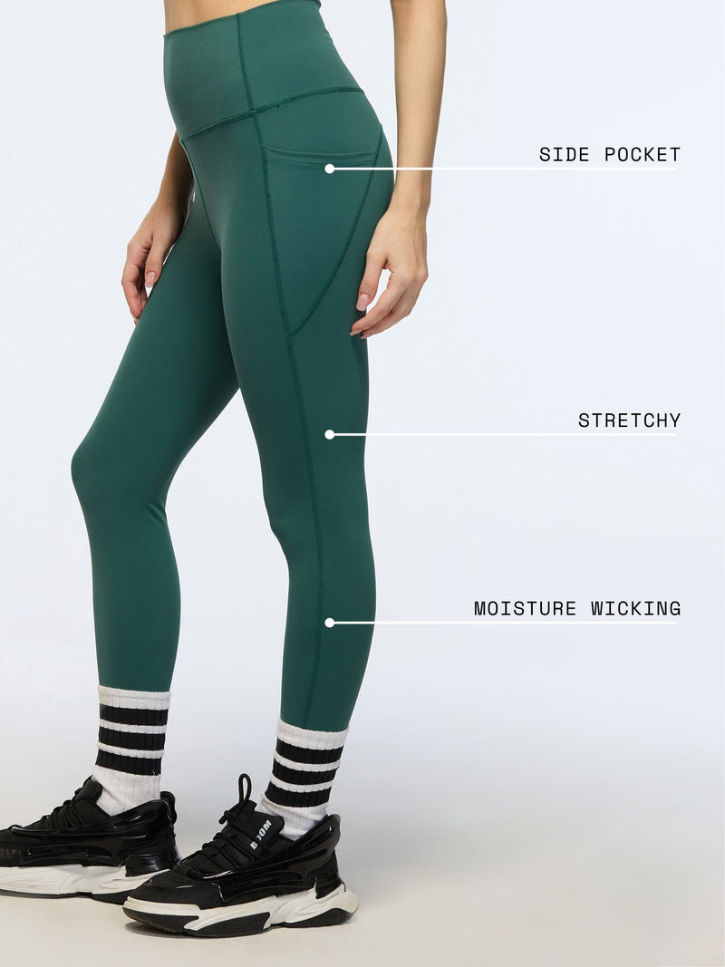 Green Aerial Leggings