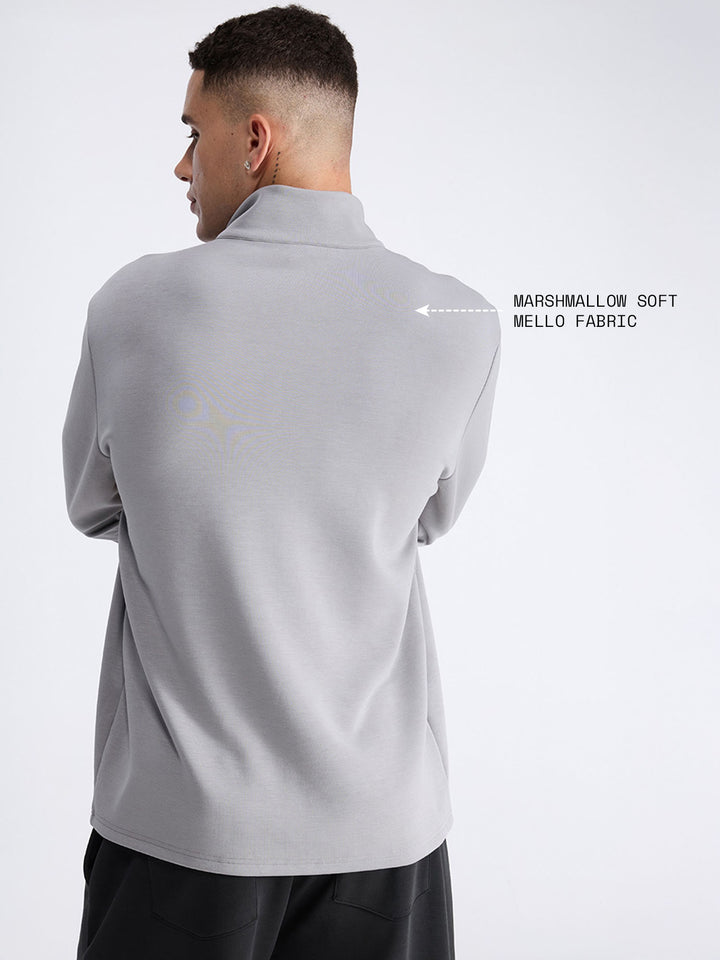 Grey Mello Quarter Zip