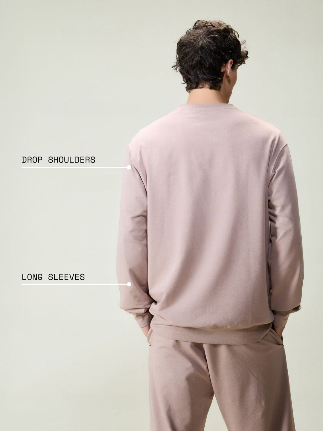 Dusty Pink Everywear Sweatshirt