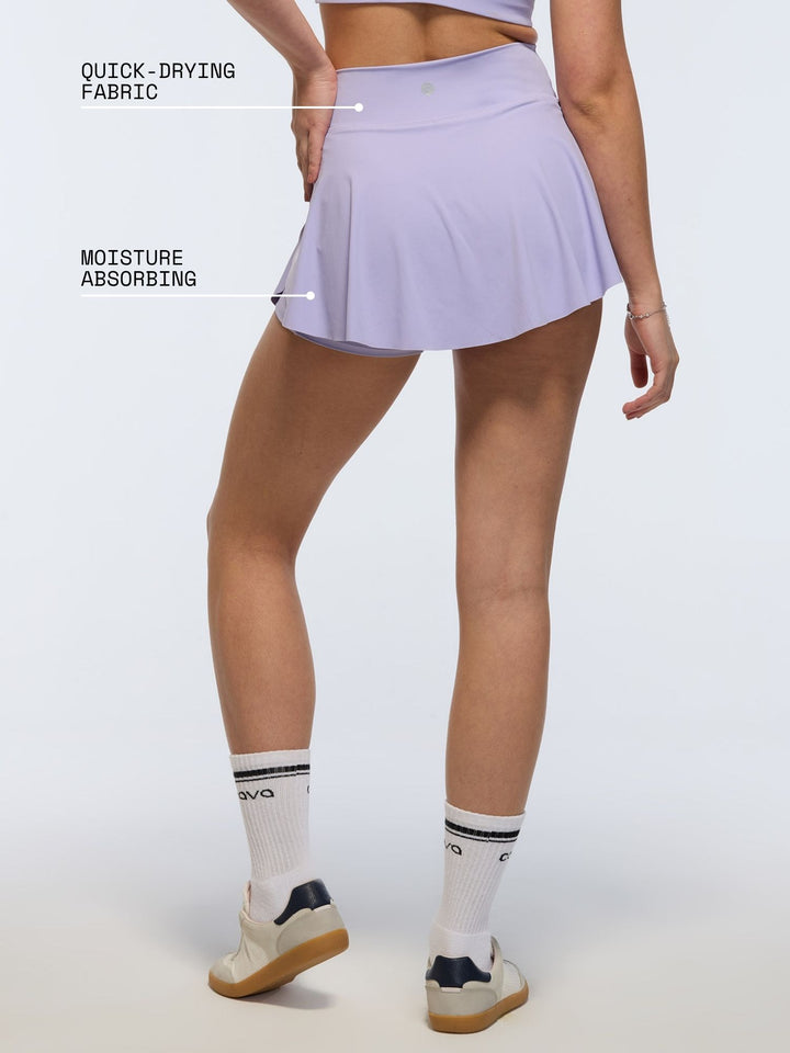 Lilac Swirl Tennis Skorts