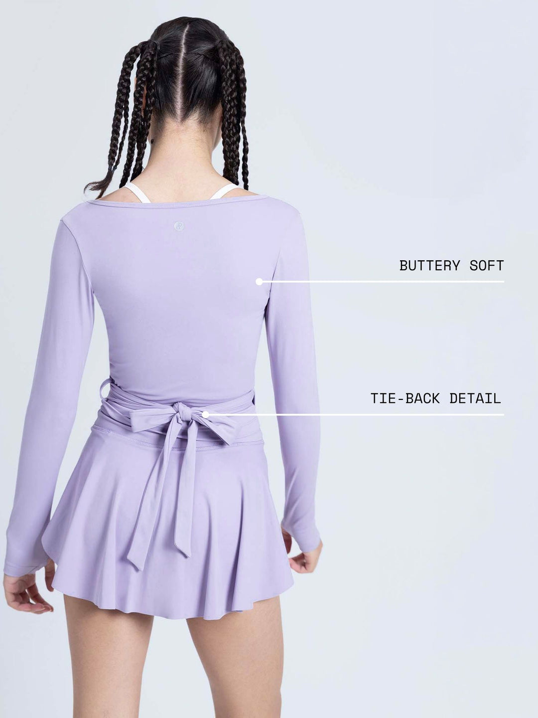 Lilac ADPT™ Wrap Top