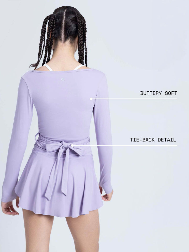Lilac ADPT™ Wrap Top