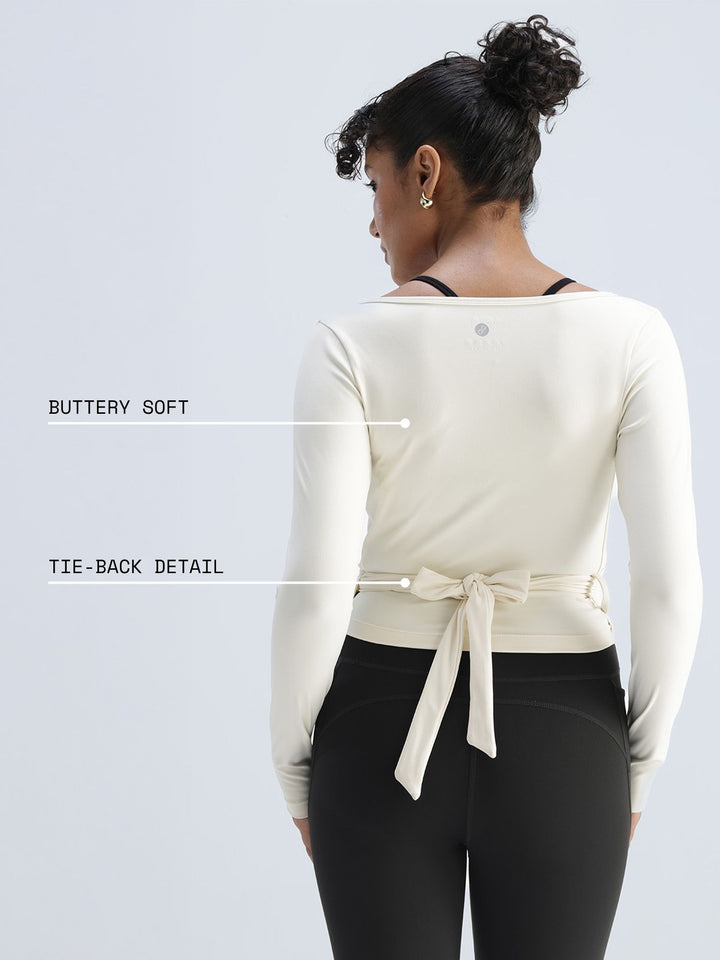 Ivory ADPT™ Wrap Top