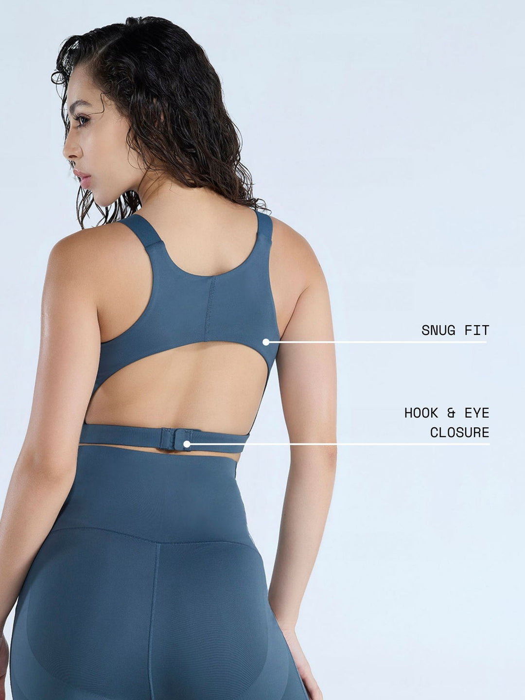 Slate Studio Compression Sports Bra