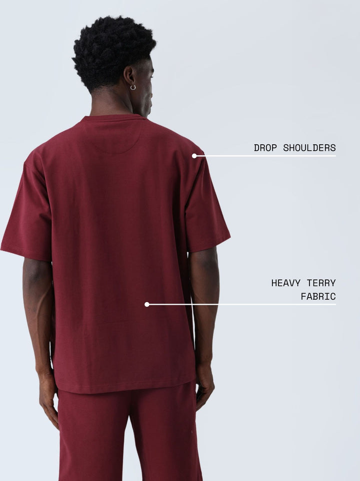 Maroon Everywear Leisure Tee