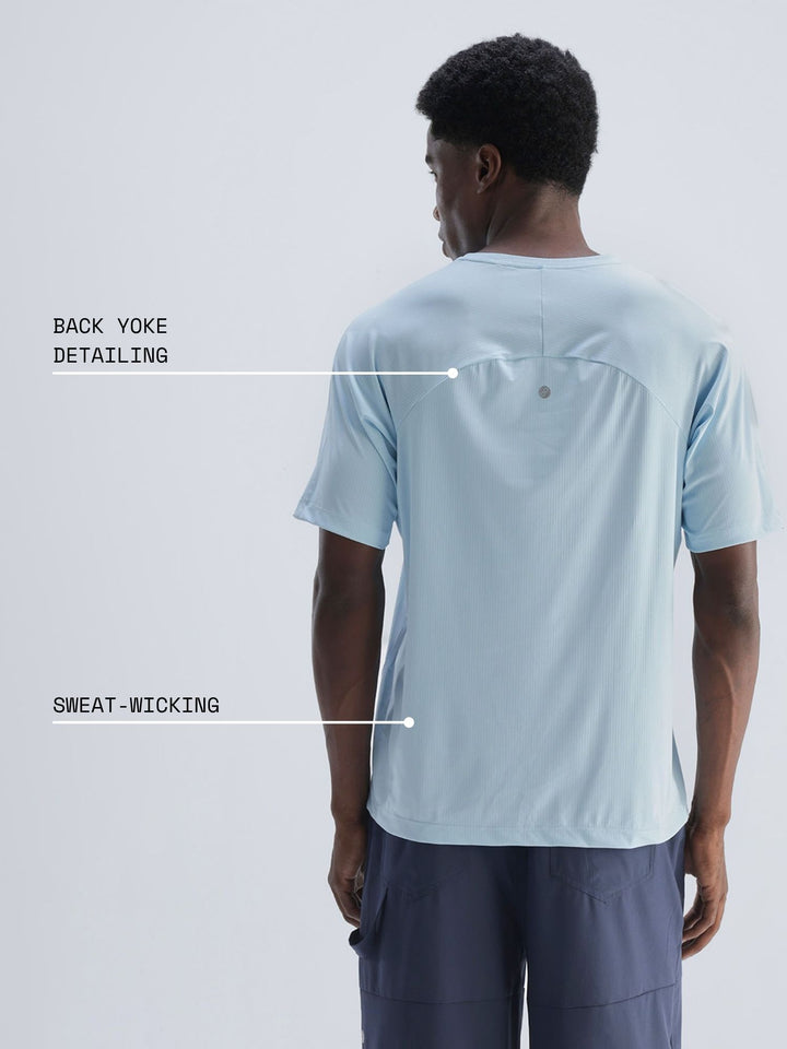 Ice Blue Velocity Training Tee