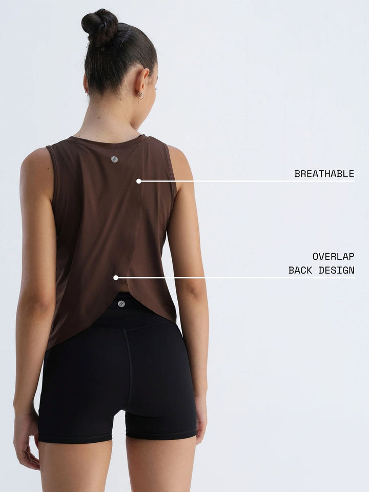 Brown Overlap Tank