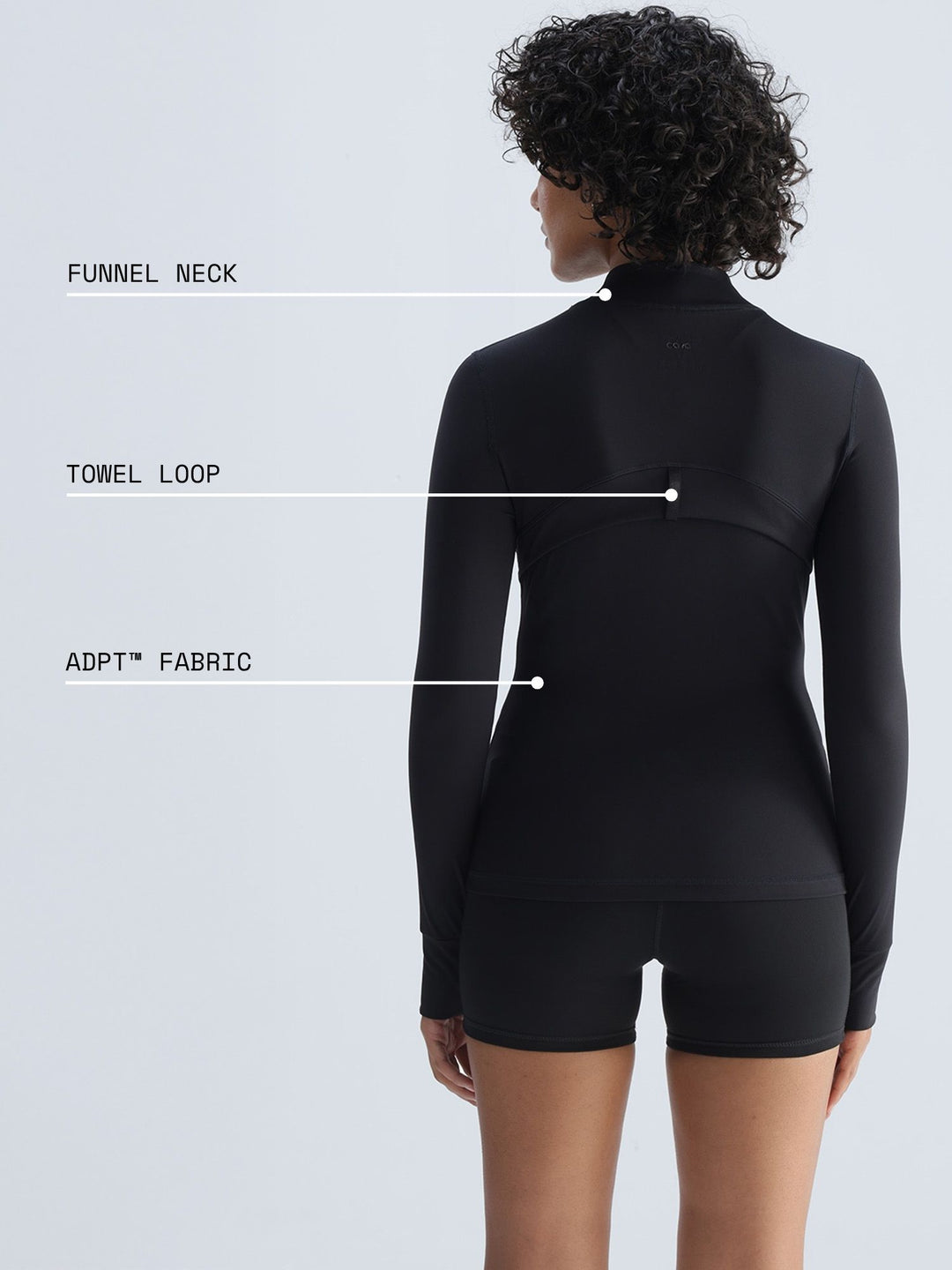 Black Contour Jacket