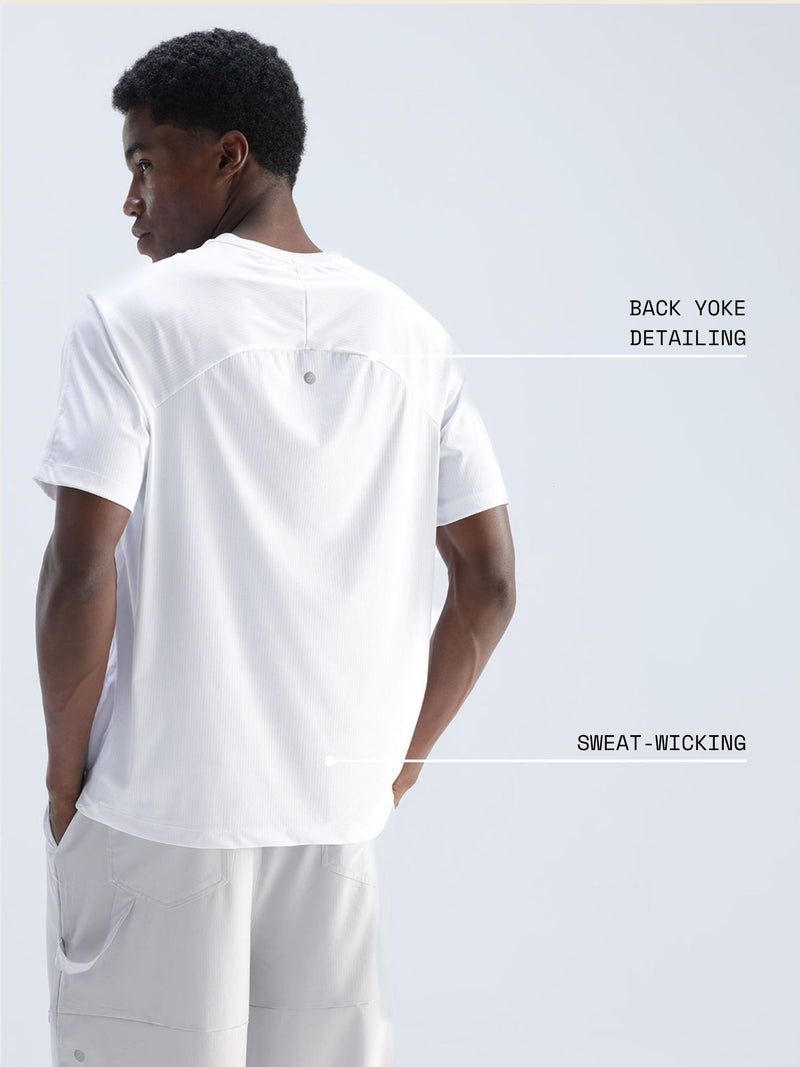 White Velocity Training Tee