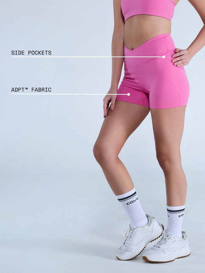 Pink Hourglass Booty Shorts