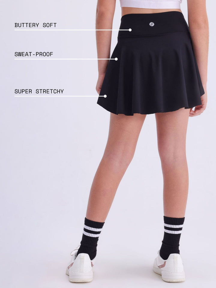 Black Next Gen Swirl Skorts