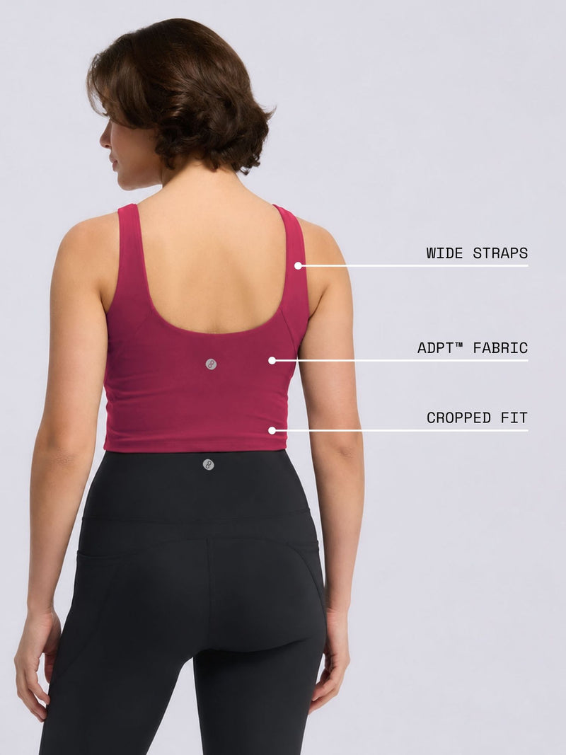 Ruby Refine Crop Tank