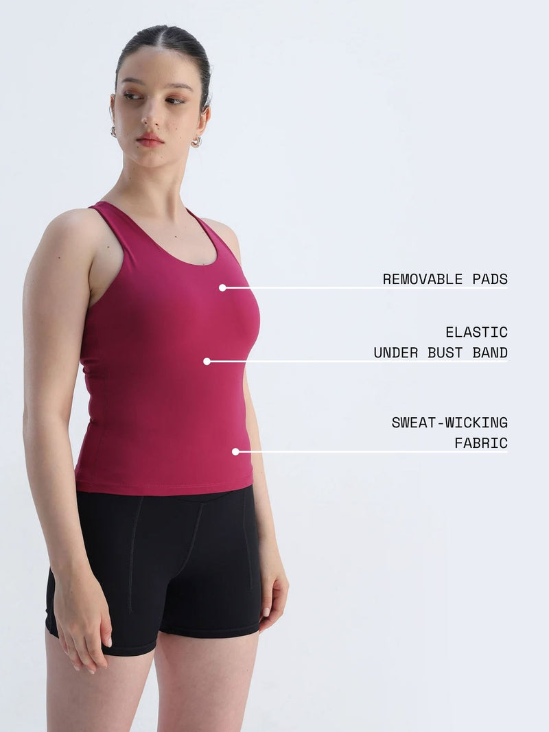 Ruby Racerback Tank