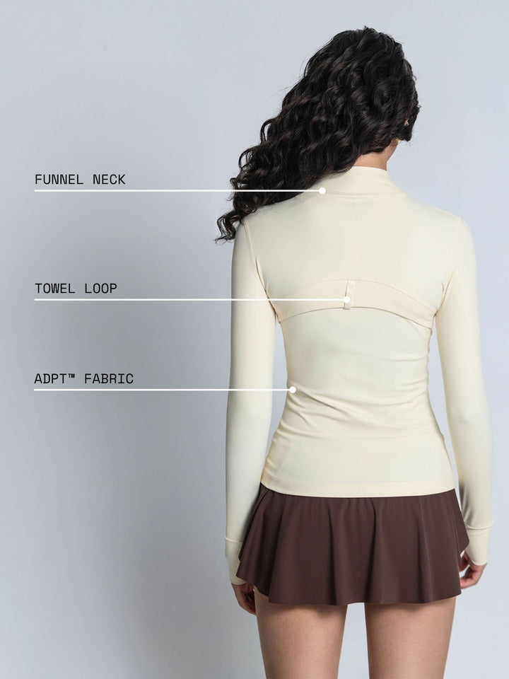 Ivory Contour Jacket