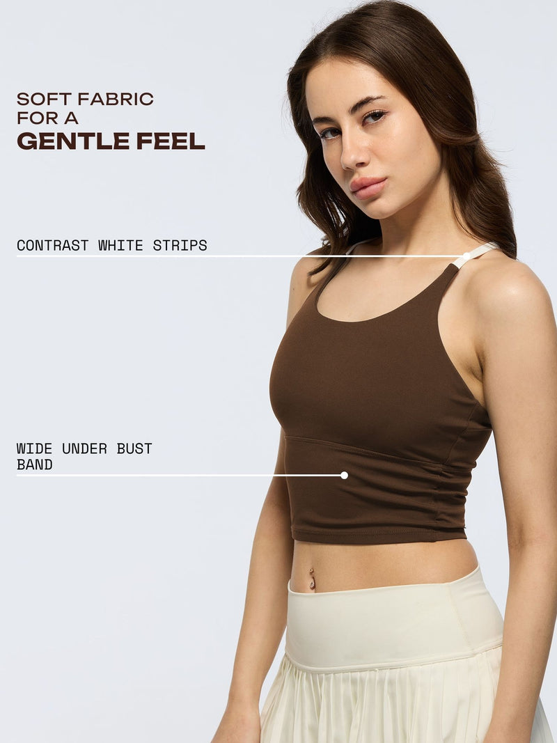 Toasted Cross Back Sports Bra