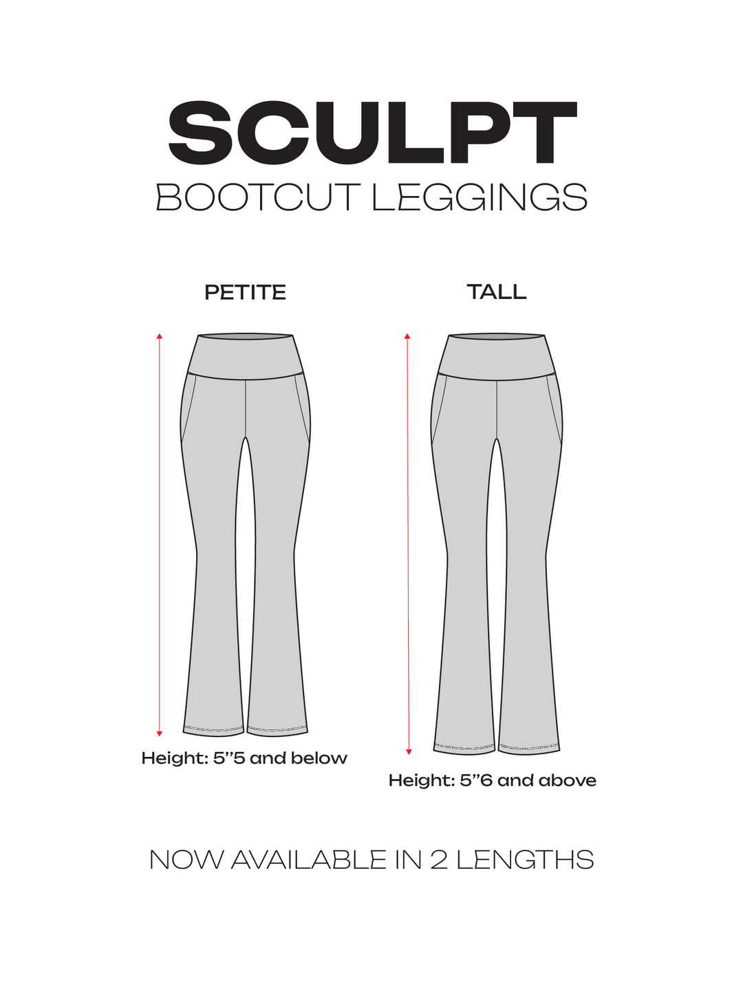 Pink Sculpt Bootcut Leggings