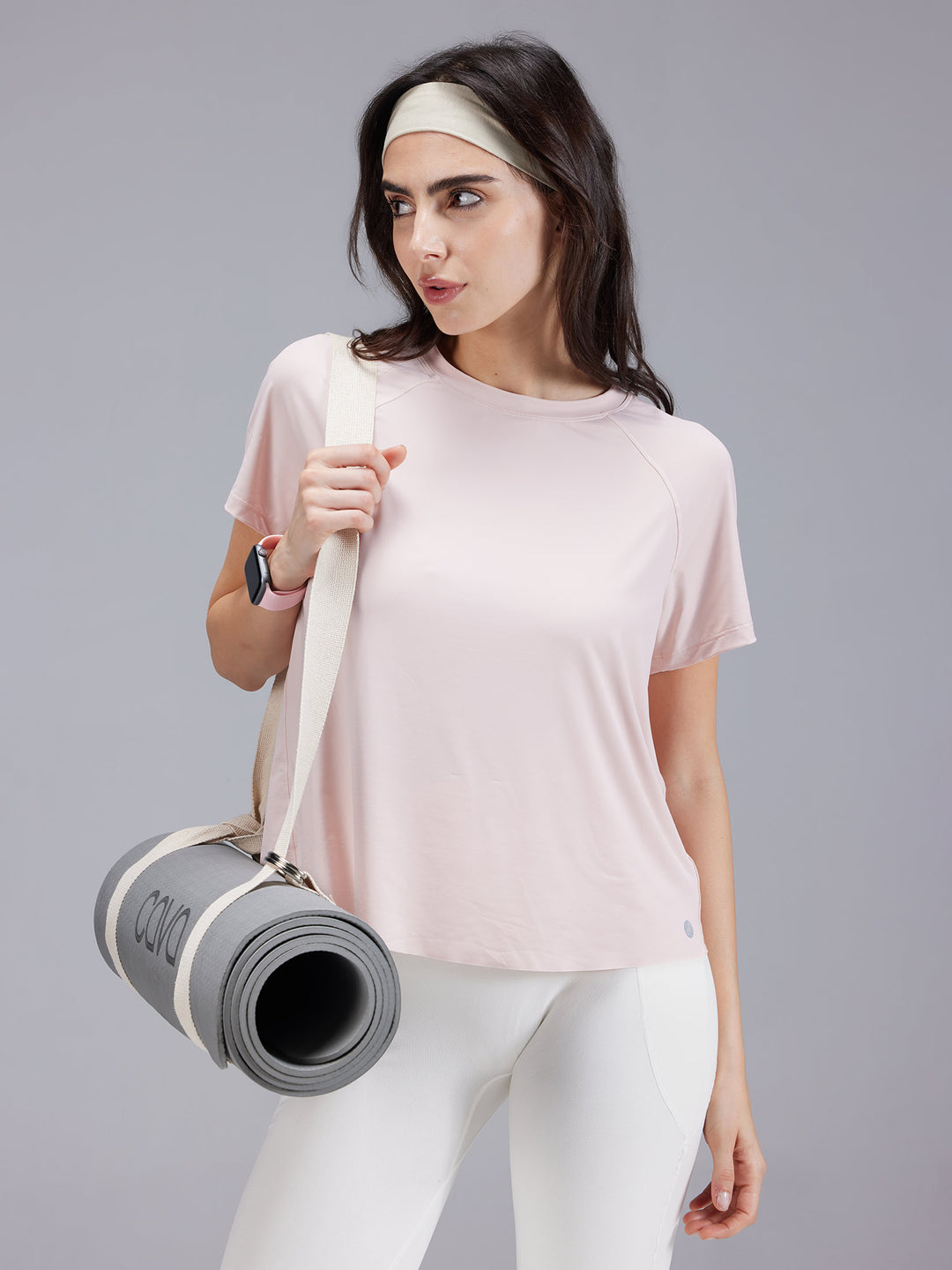 Blush Overlap Tee