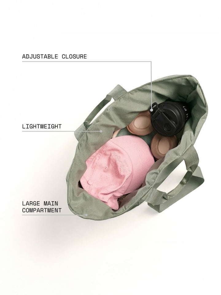 Sage Green Cava Essential Tote