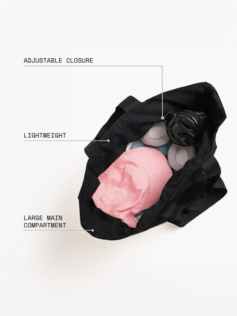 Black Cava Essential Tote