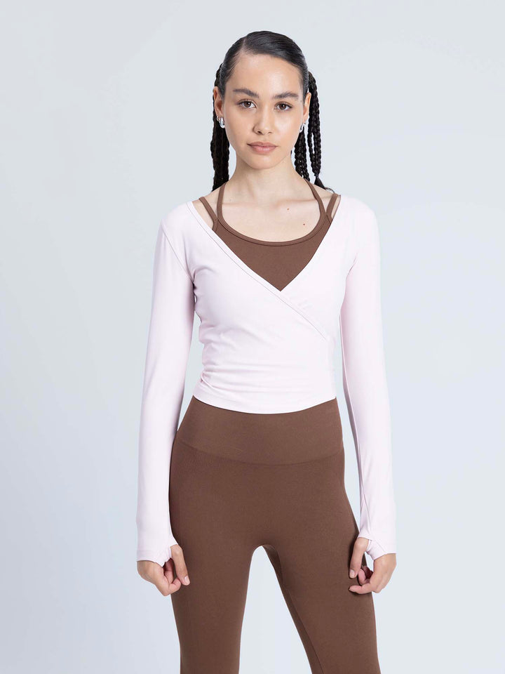 Blush ADPT™ Wrap Top