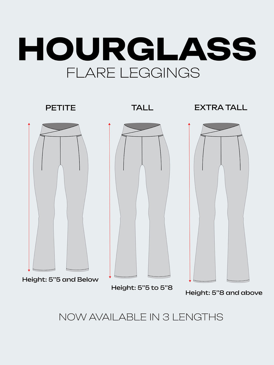 Wine Tall Hourglass Flared Leggings
