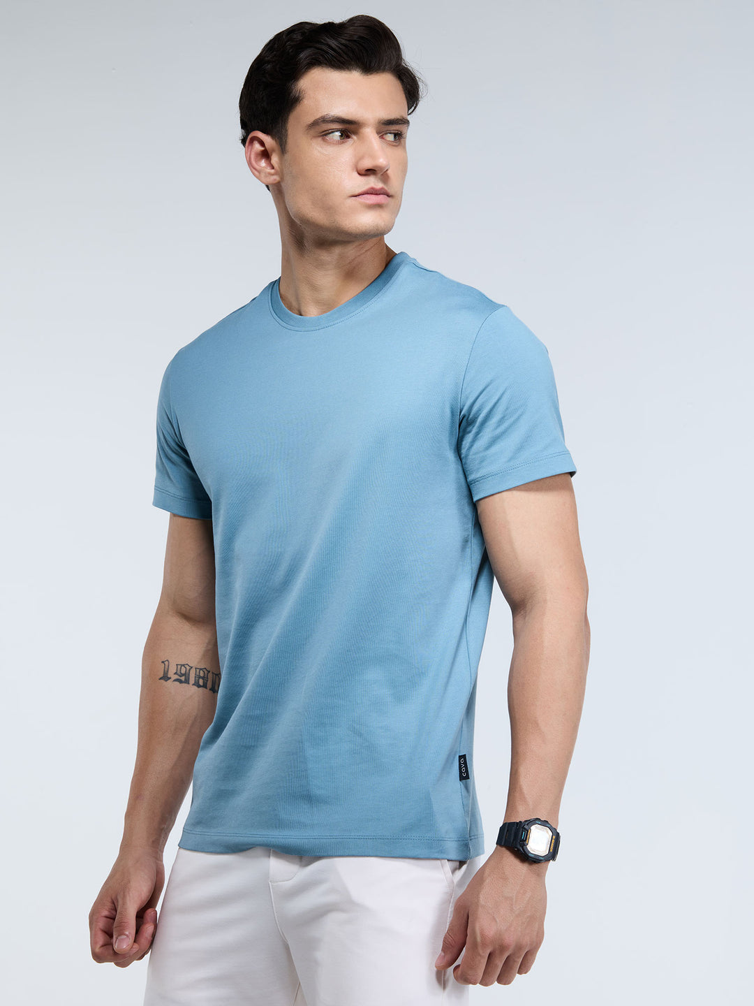 Neutral Supima Crew Neck T-shirt - Pack of 2