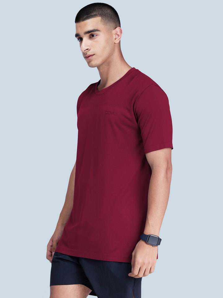 Red Pulse Seamless Tee