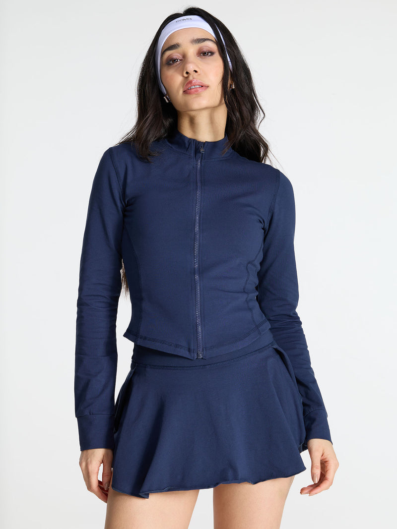 Navy Cotton Recovery Jacket