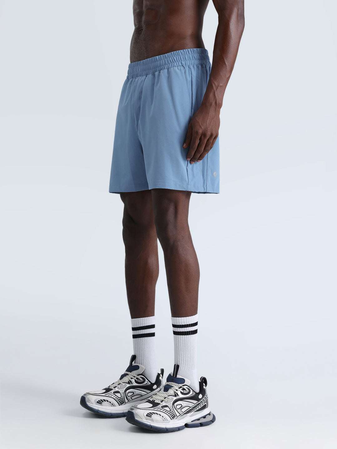 Blue 5" Pacer Shorts