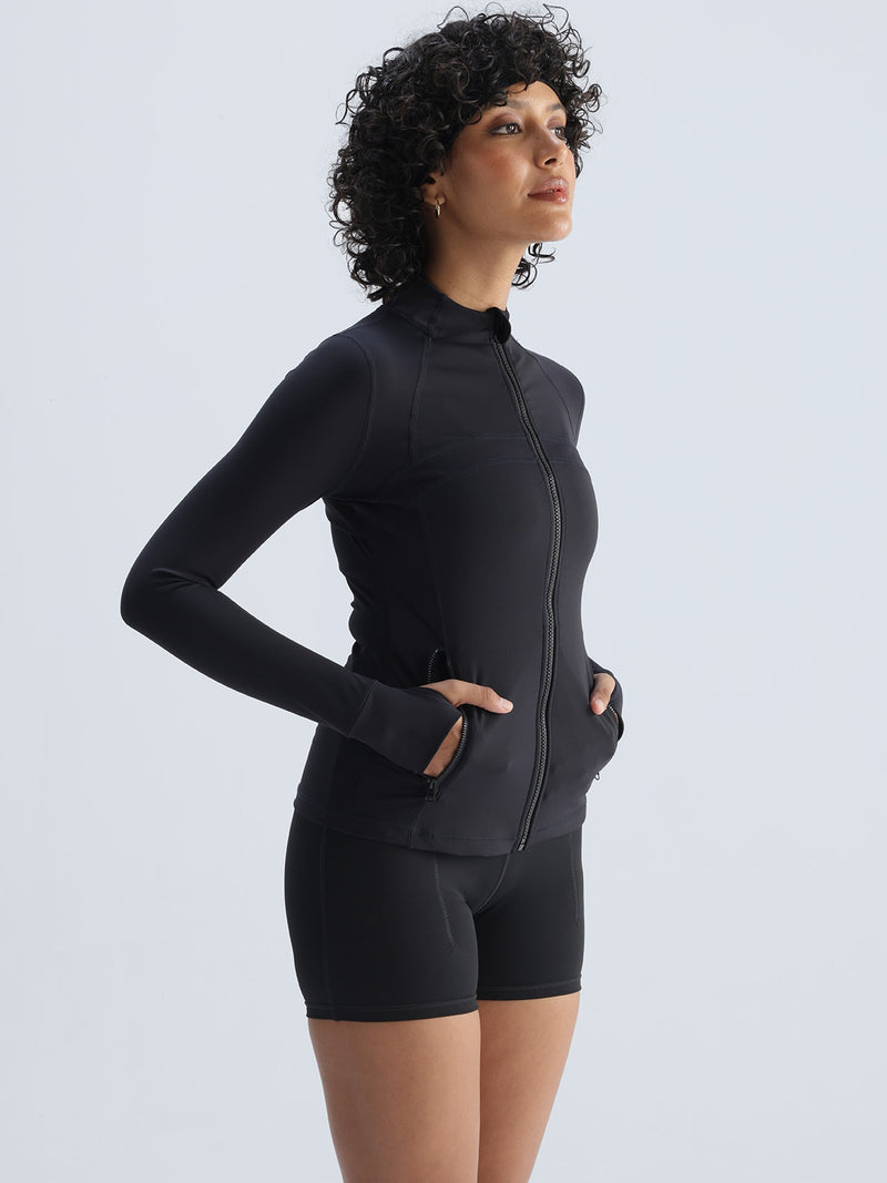 Black Contour Jacket