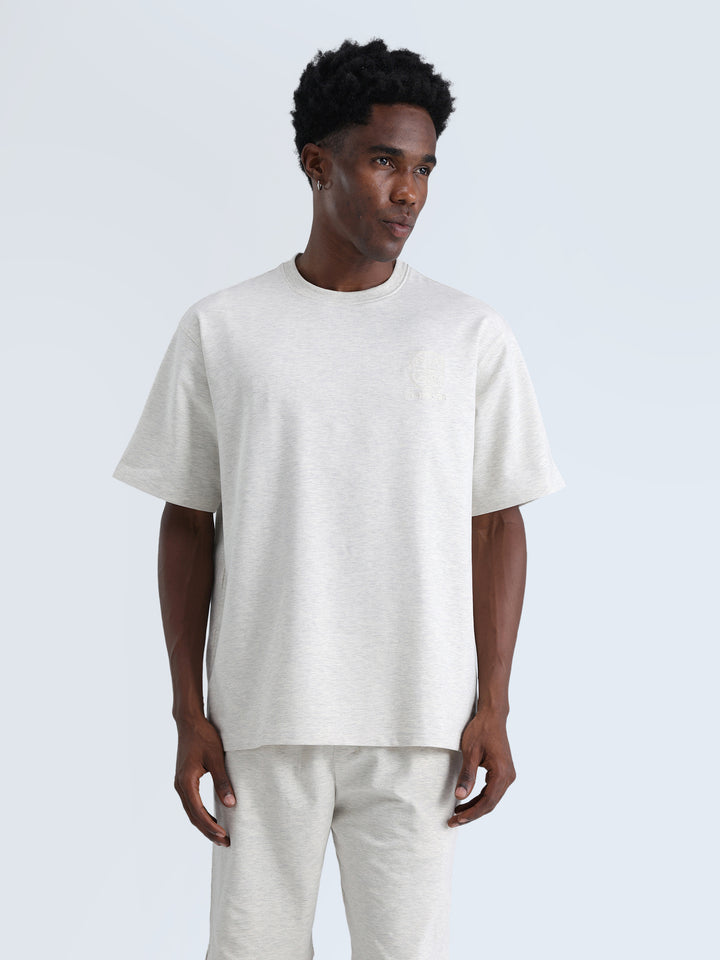 Grey Melange Everywear Leisure Tee