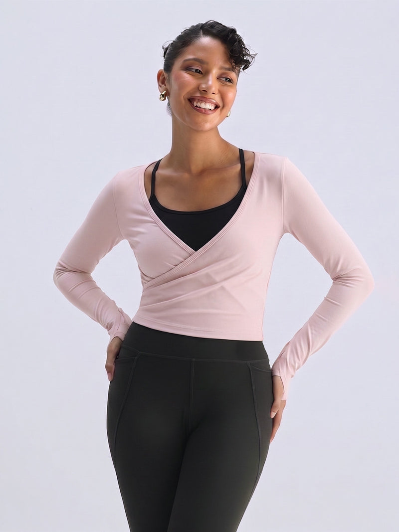 Blush ADPT™ Wrap Top