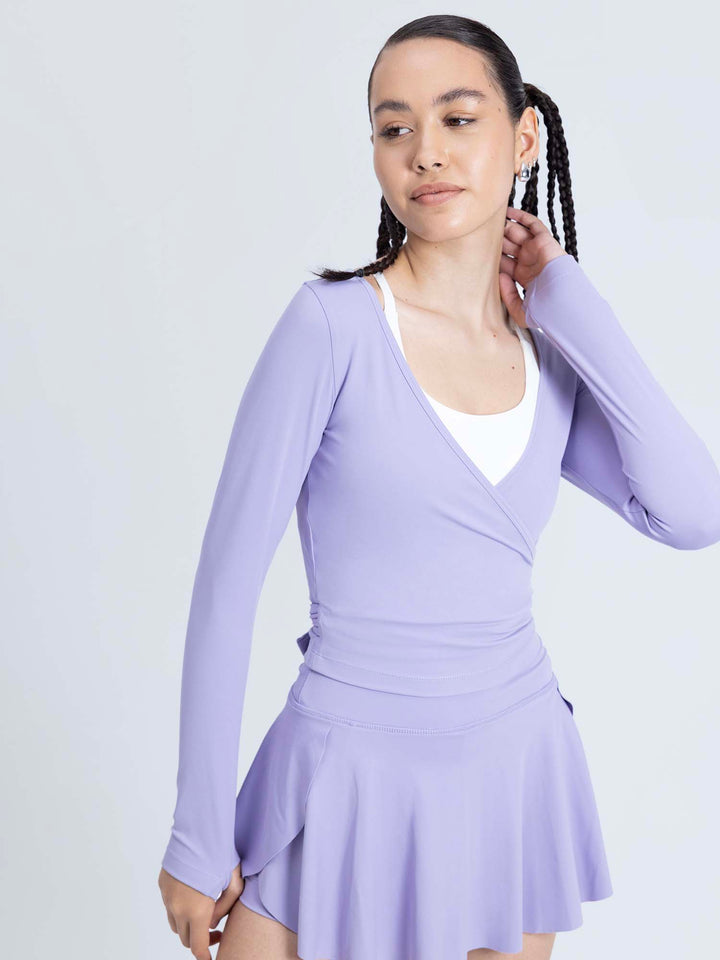 Lilac ADPT™ Wrap Top
