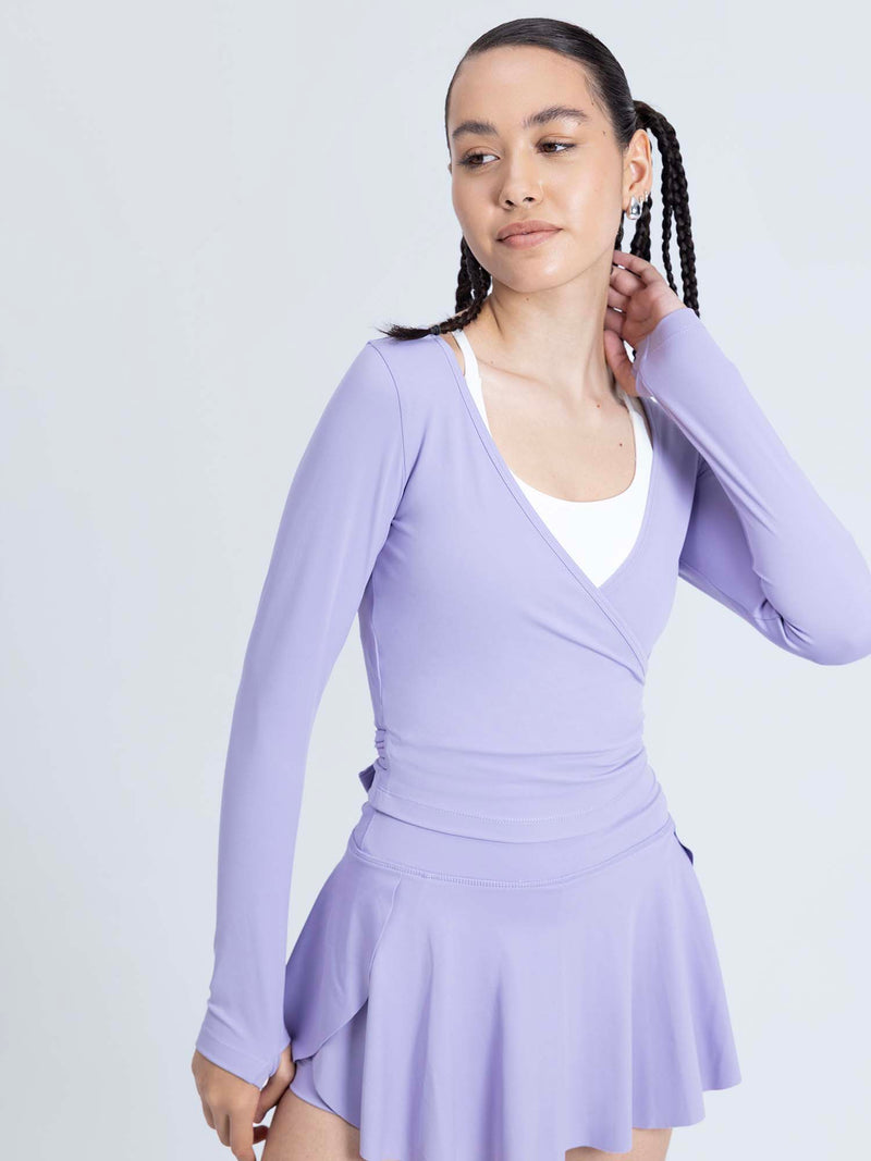 Lilac ADPT™ Wrap Top