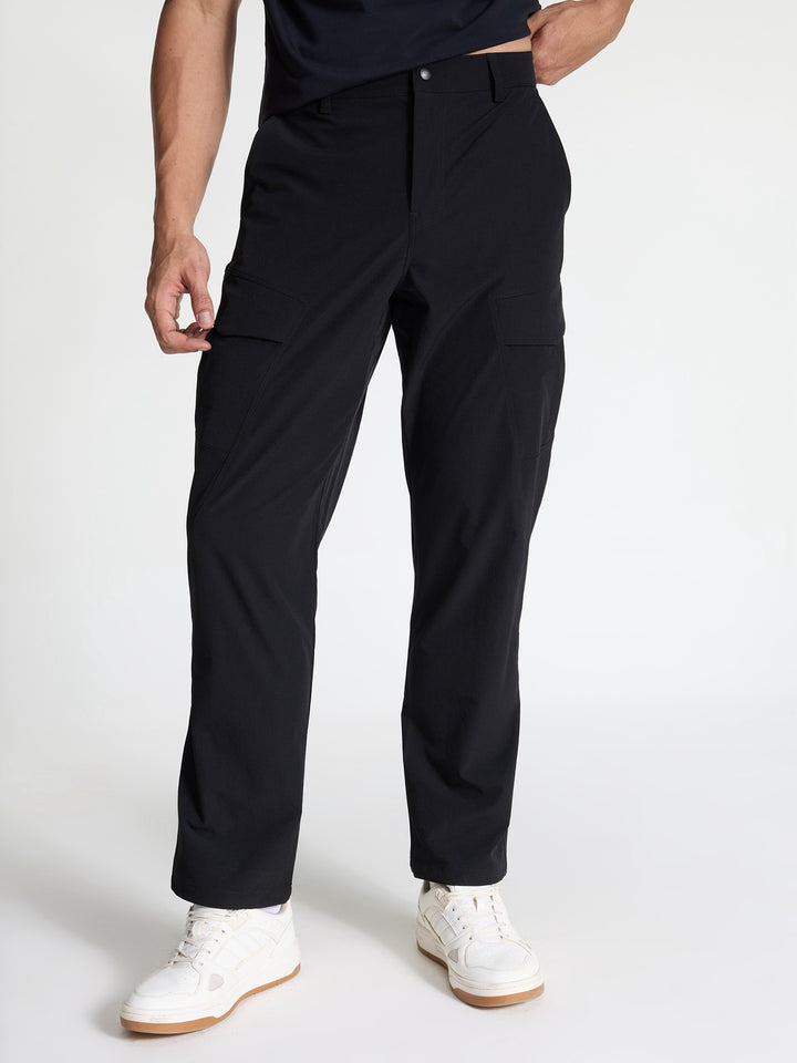 Black Stride Cargo Pants